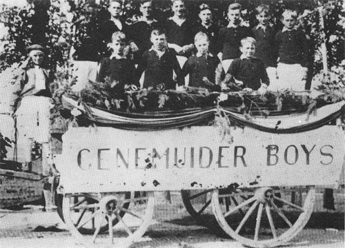 Een van de eerste voetbalclubs in Genemuiden Genemuider Boys